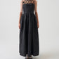 RIBBON MOTIF JACQUARD DRESS