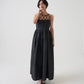 RIBBON MOTIF JACQUARD DRESS