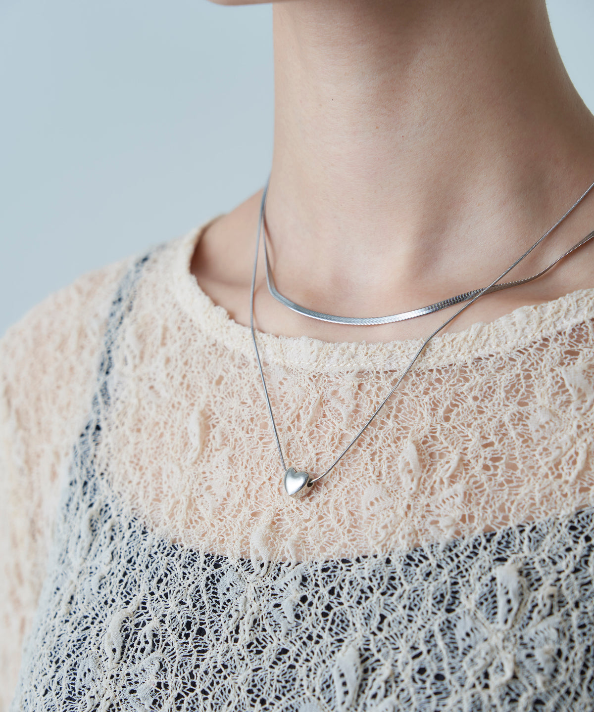 HEART CHAIN NECKLACE