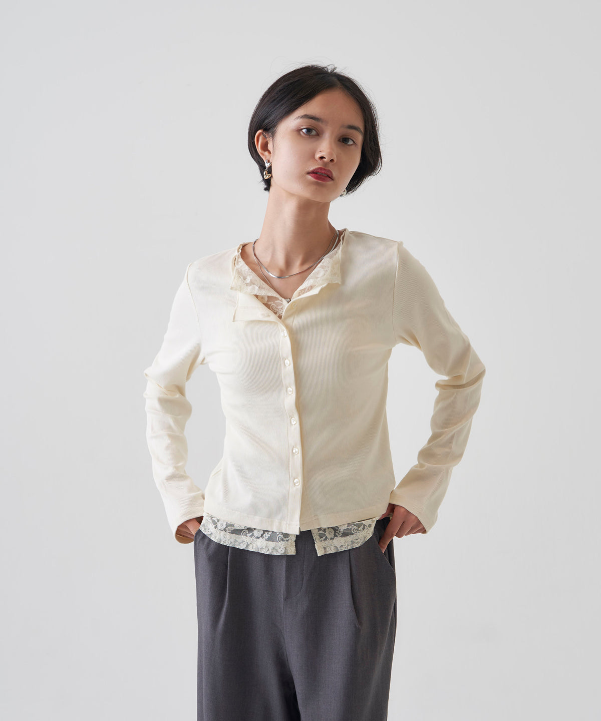 LACE COMBI TOP