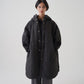 QUILT HOODIE COAT