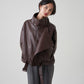 F/LEATHER BIKER JACKET