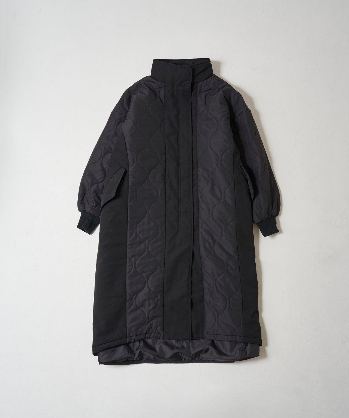 QUILT LONG COAT