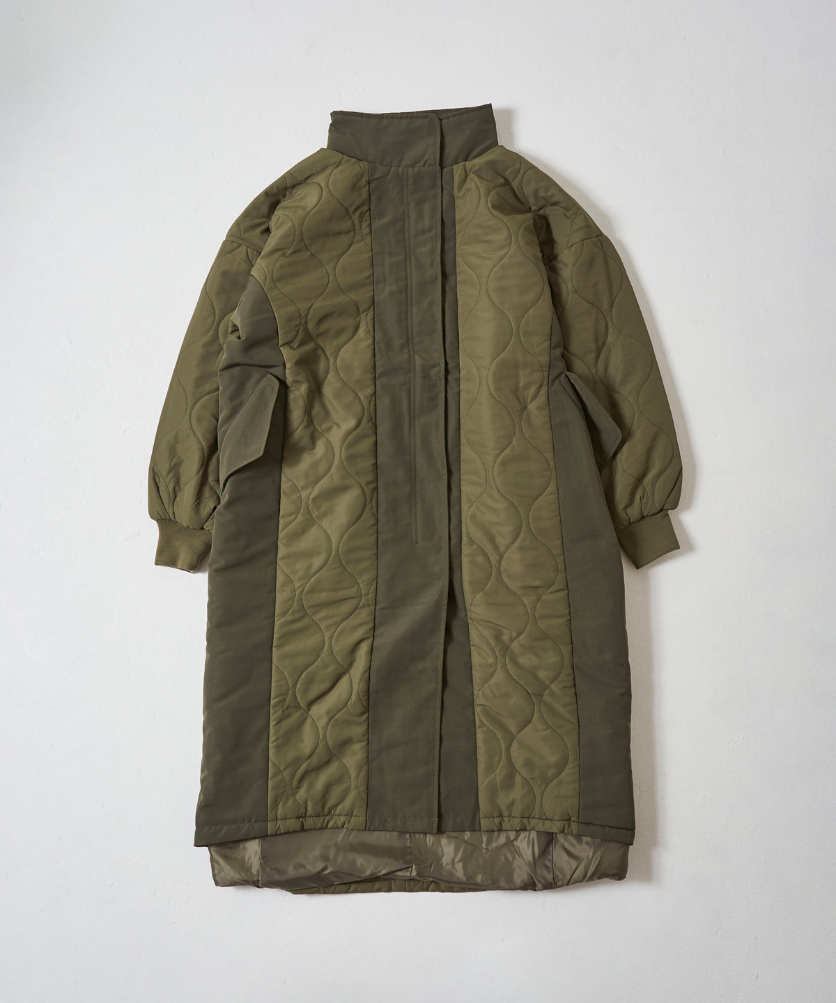 QUILT LONG COAT