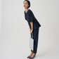 JACQUARD PEPLUM SET UP