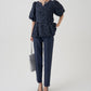 JACQUARD PEPLUM SET UP