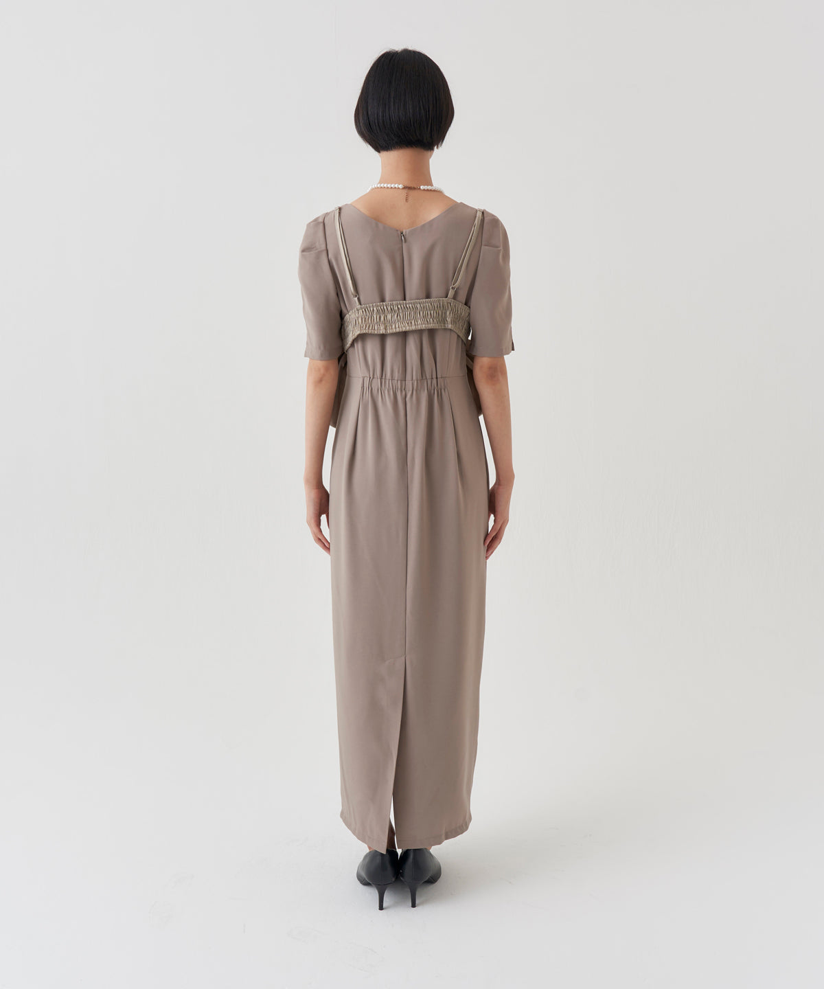 BIG RIBON BUISTIER DRESS