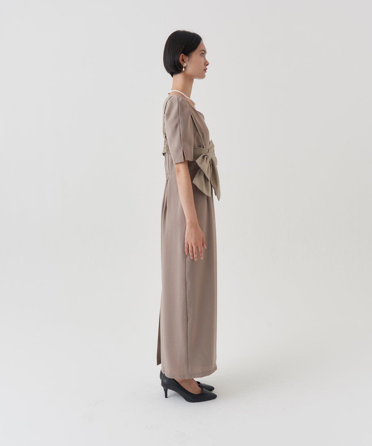 BIG RIBON BUISTIER DRESS