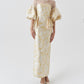 JACQUARD OFF SHOLDER DRESS