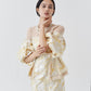 JACQUARD OFF SHOLDER DRESS