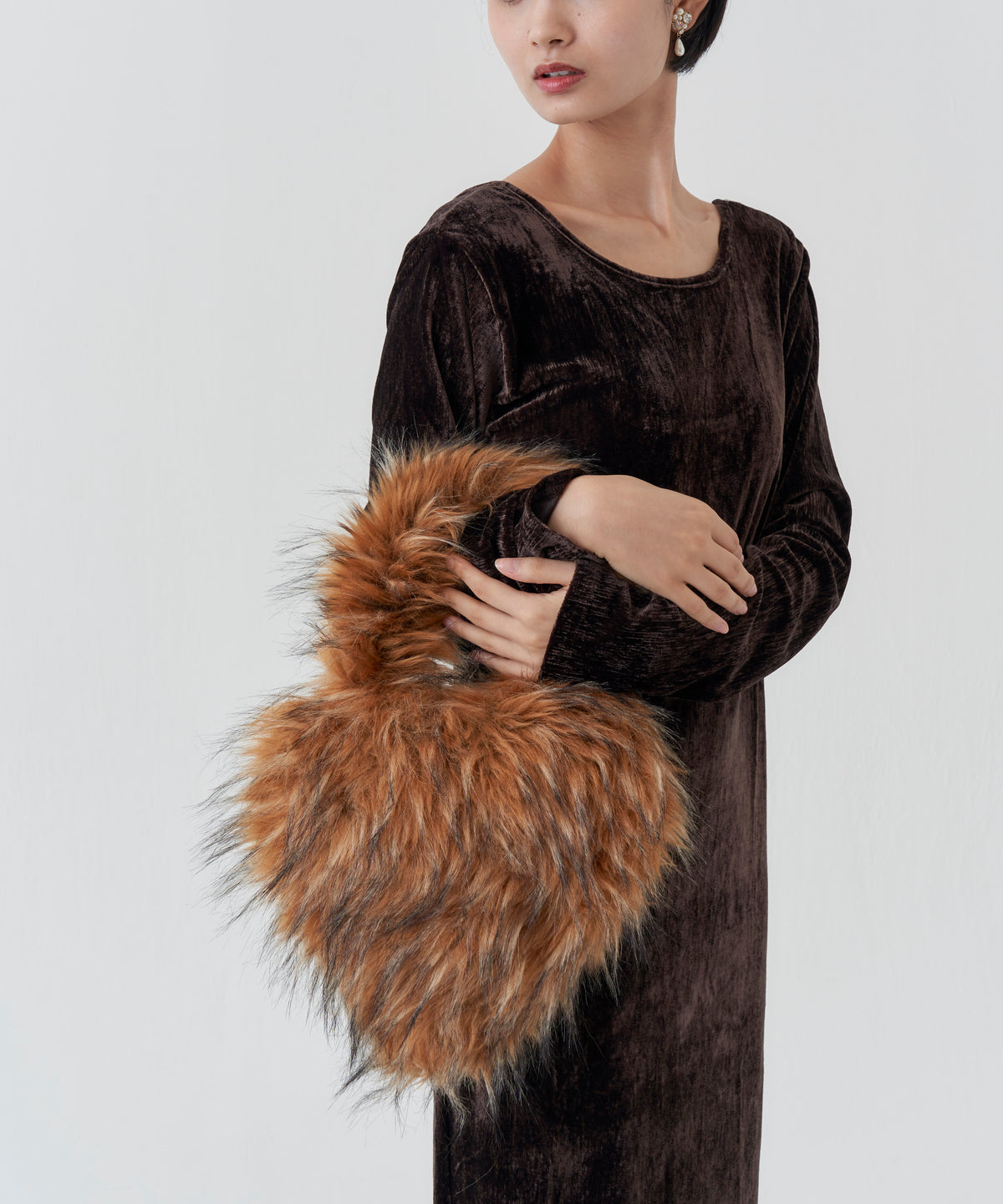 HEART FUR BAG