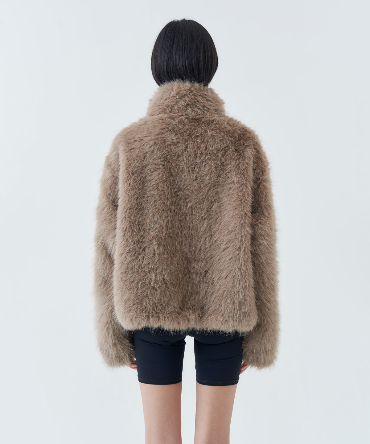 ZIP FUR COAT