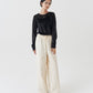 SHEER VELVET TOP