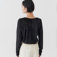 SHEER VELVET TOP