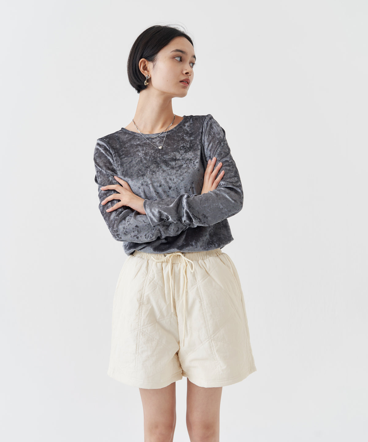 QUILT SHORT PANTS