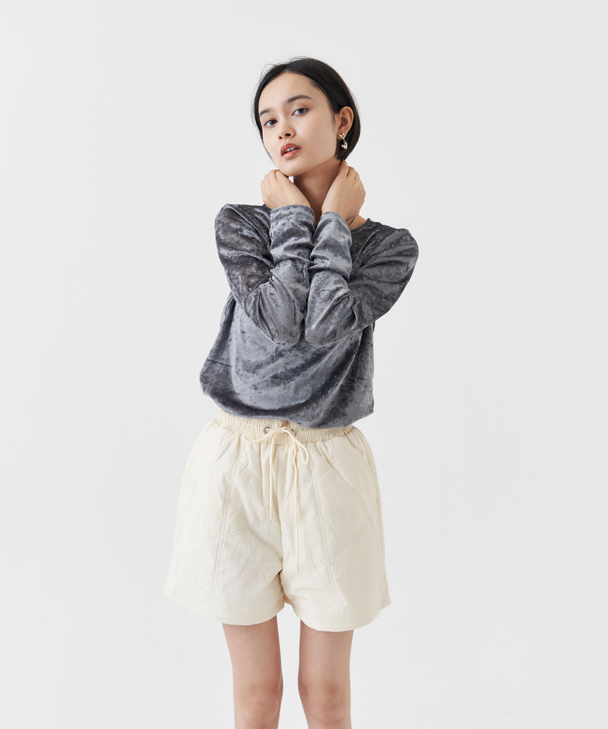 QUILT SHORT PANTS