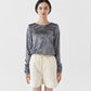 SHEER VELVET TOP