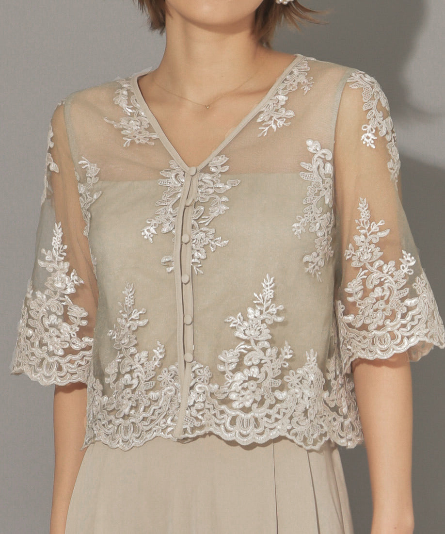 NAPOLI LACE PANTS DRESS