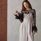 2WAY PEARL STRAP PANTS DRESS