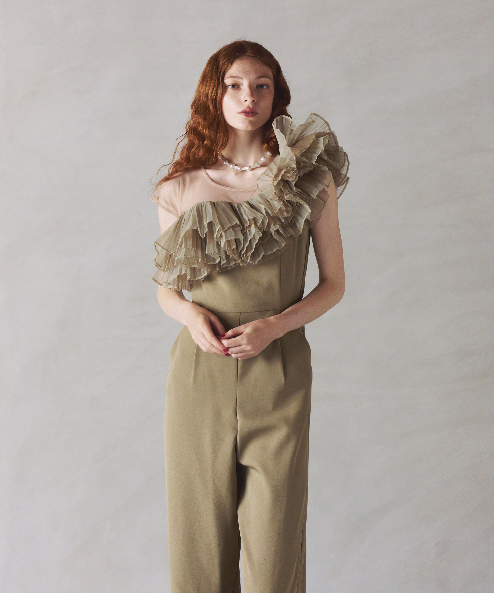 モデルサイズ：171cm B78 W61 H88 / 着用：ミント M