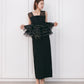 SHEER VOLUME TOP DRESS