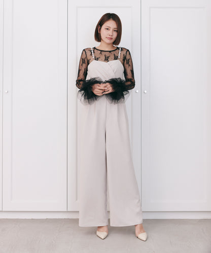 モデルサイズ：162cm B75 W62 H89 / 着用：ライトベージュ M