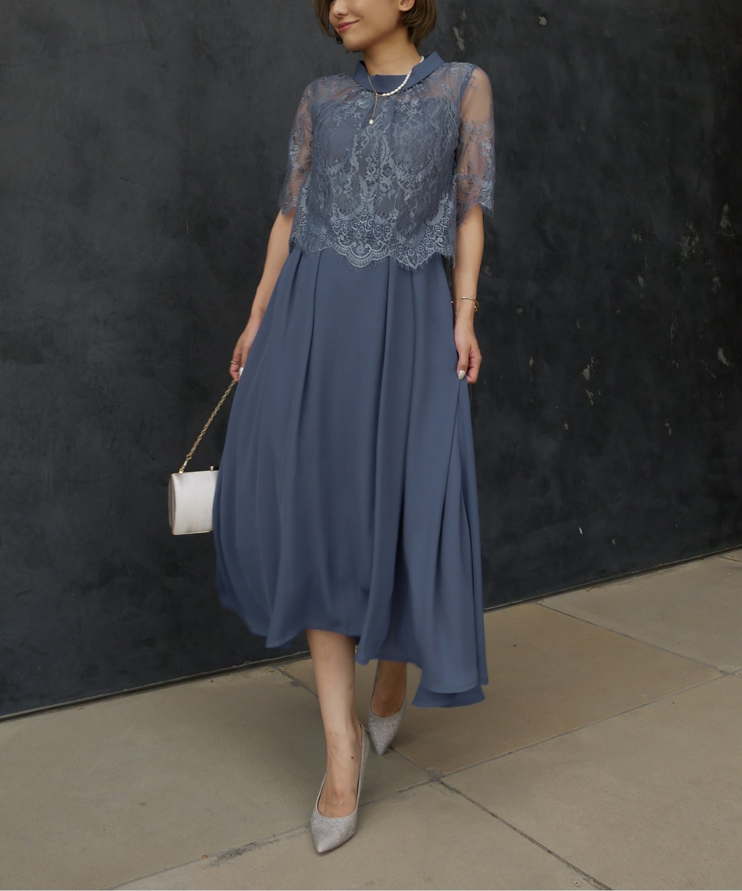 COLOR COCKTAIL DRESS