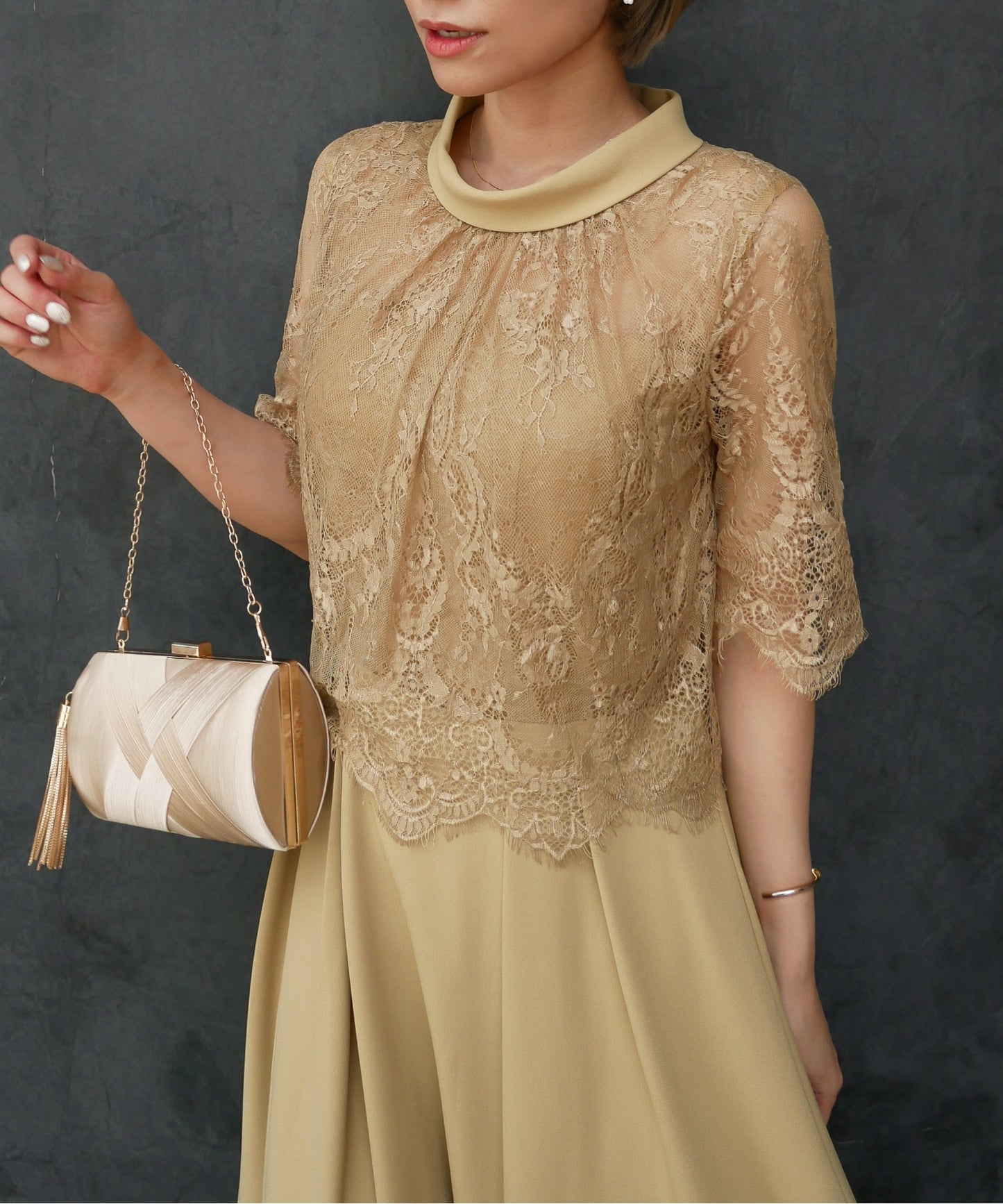 COLOR COCKTAIL DRESS