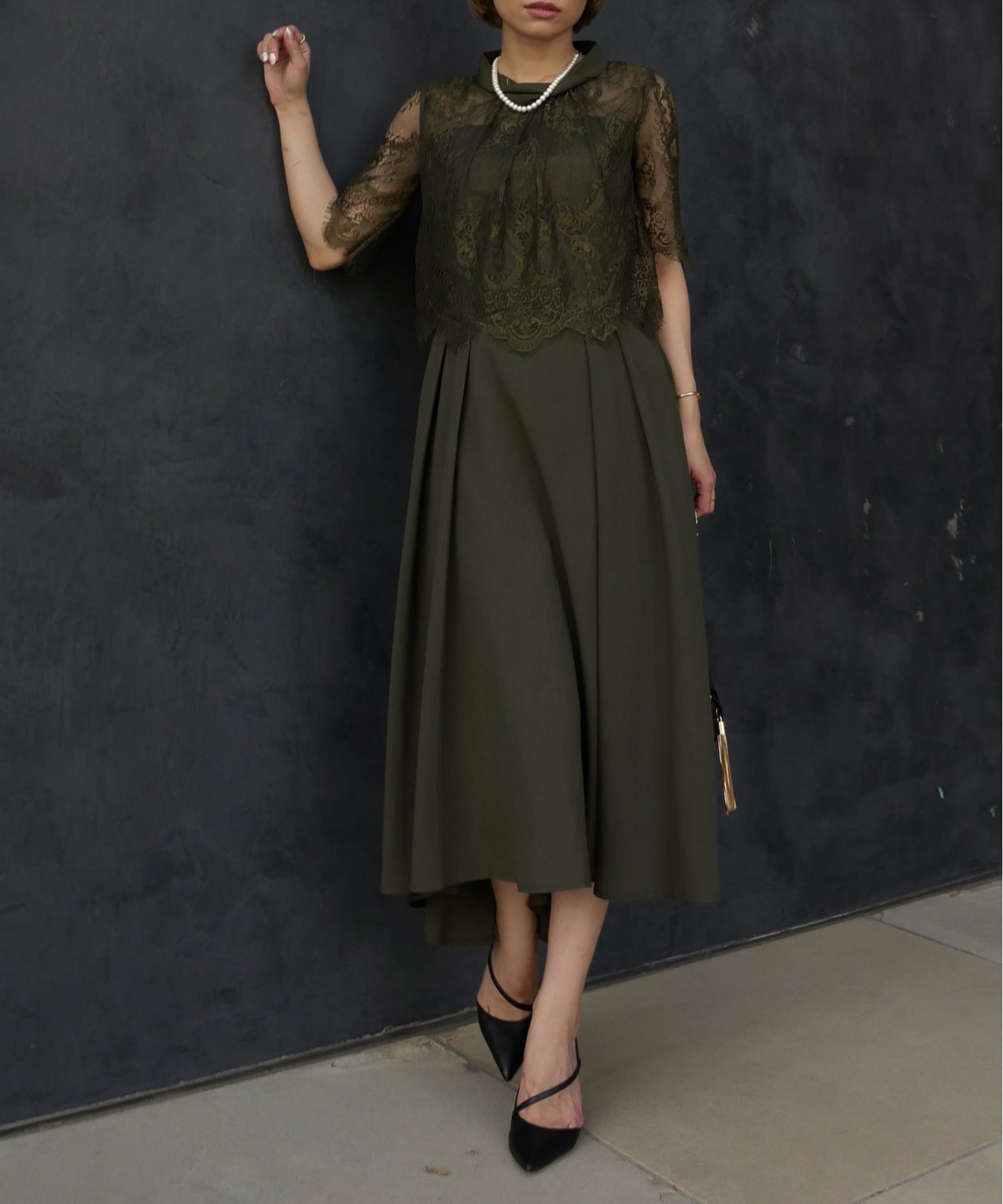 COLOR COCKTAIL DRESS