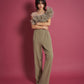 TULE MOTIF PANTS DRESS