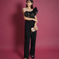 TULE MOTIF PANTS DRESS