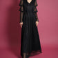LAME PLEATS DRESS