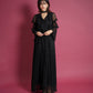LAME PLEATS DRESS