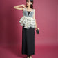 SHEER VOLUME TOP DRESS