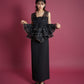 SHEER VOLUME TOP DRESS
