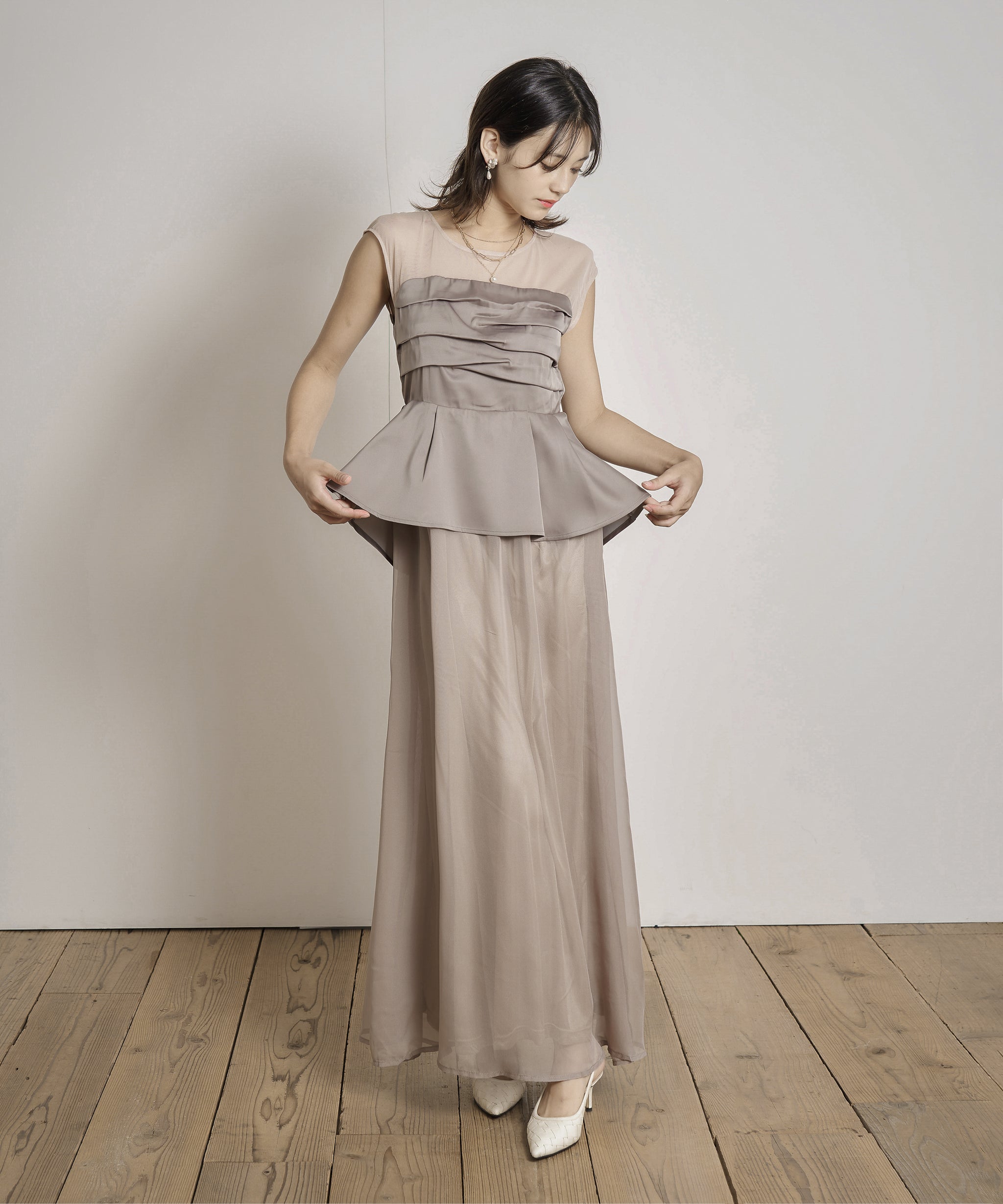 PEPLUM DOCKING DRESS