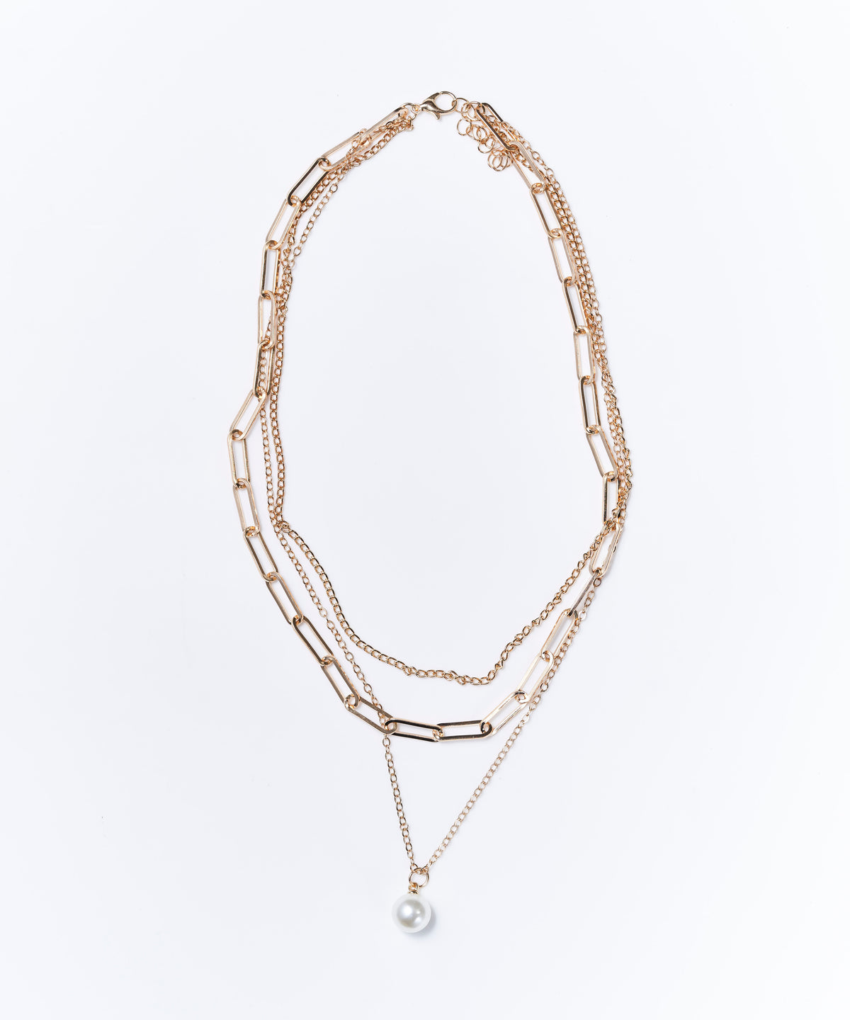 GOLD STRAND NECKLACE