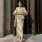 JACQUARD OFF SHOLDER DRESS