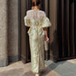 JACQUARD OFF SHOLDER DRESS