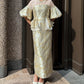 JACQUARD OFF SHOLDER DRESS