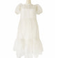 BRENDA ORGANDY MIDI DRESS