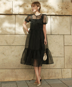 美品✨My shawty brenda organdy midi dress BRENDA ORGANDY MIDI DRESS – My shawty