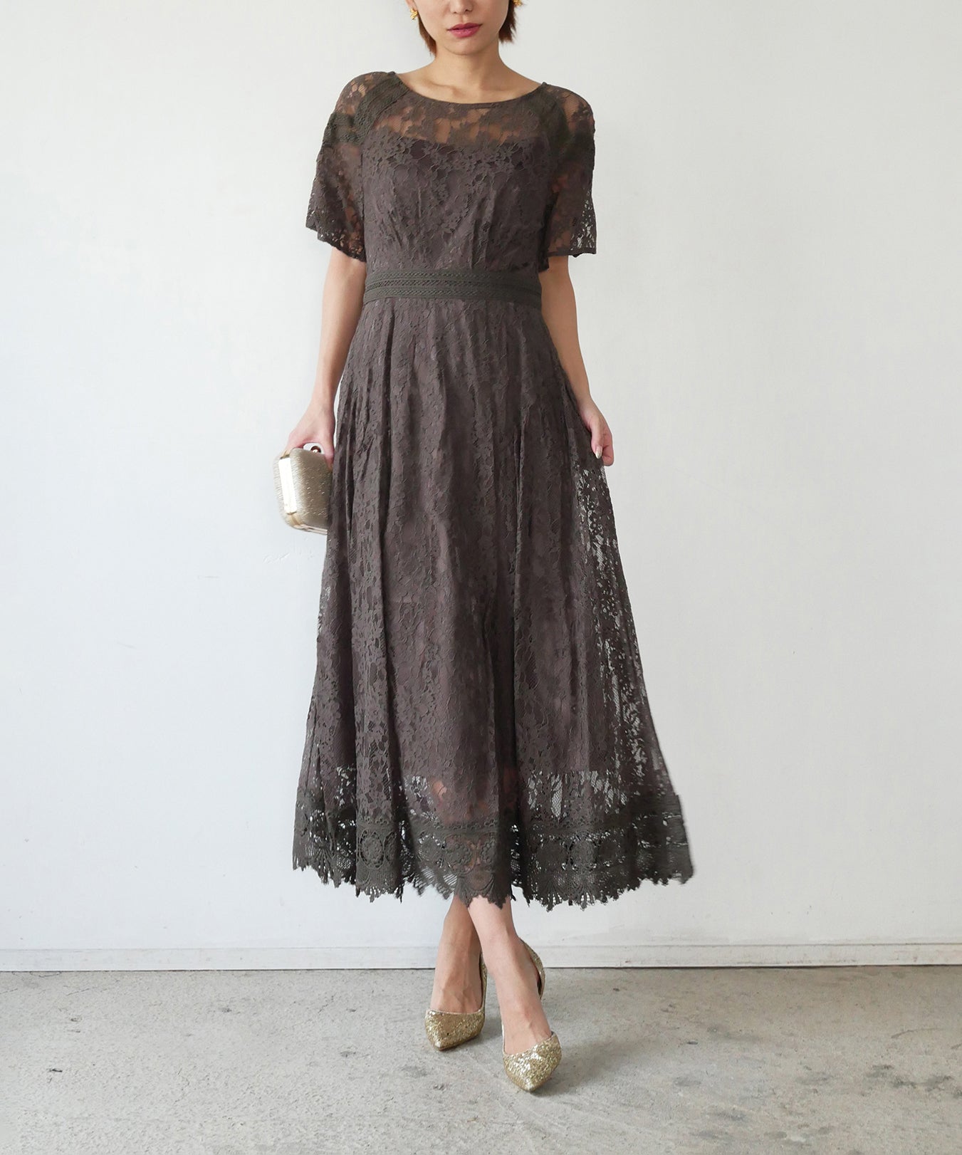 JASMINE LACE DAY DRESS