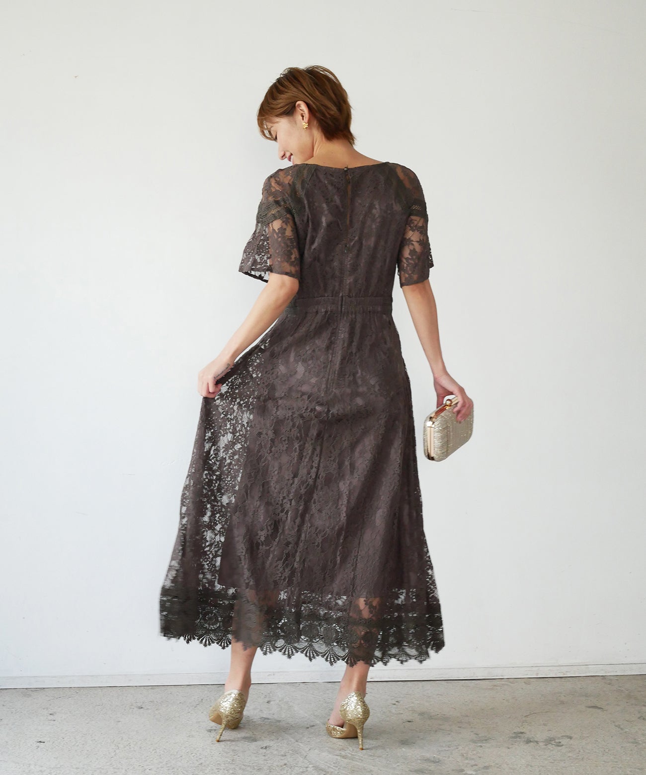 JASMINE LACE DAY DRESS
