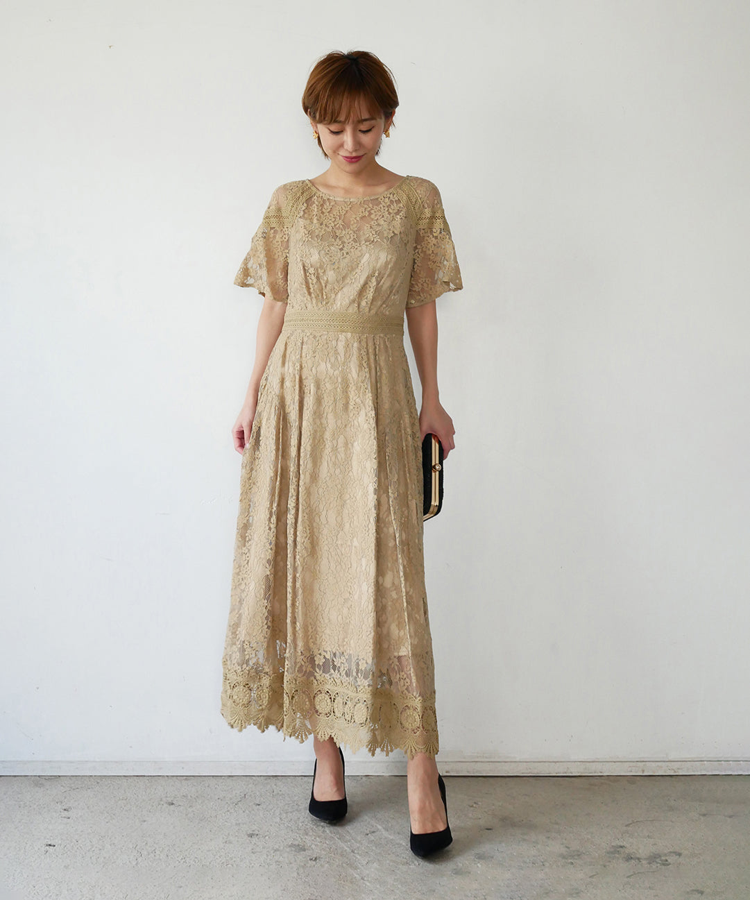 JASMINE LACE DAY DRESS