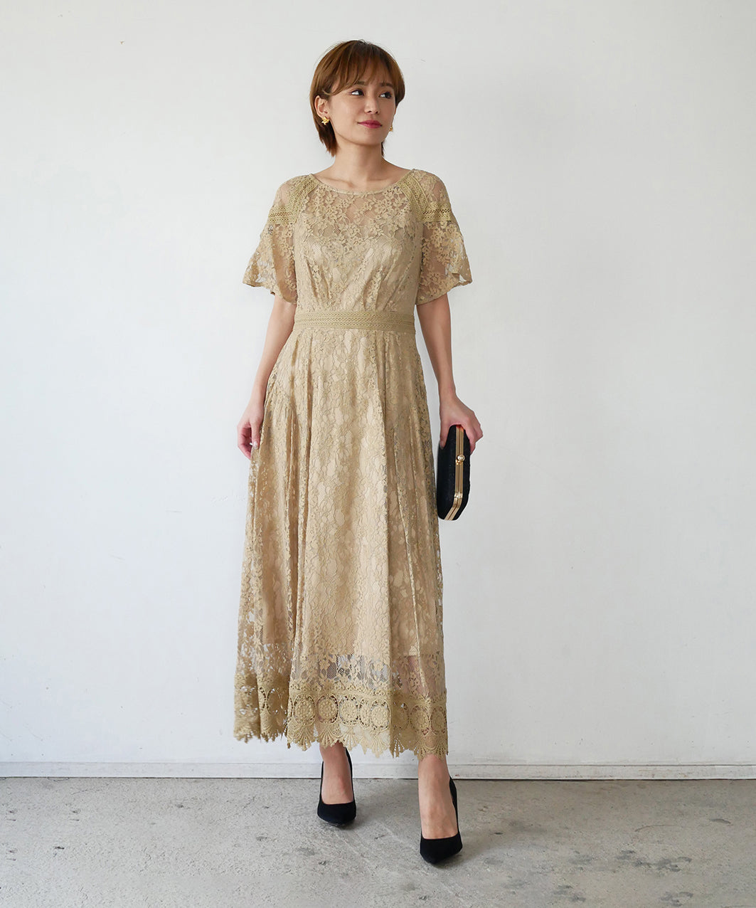 JASMINE LACE DAY DRESS