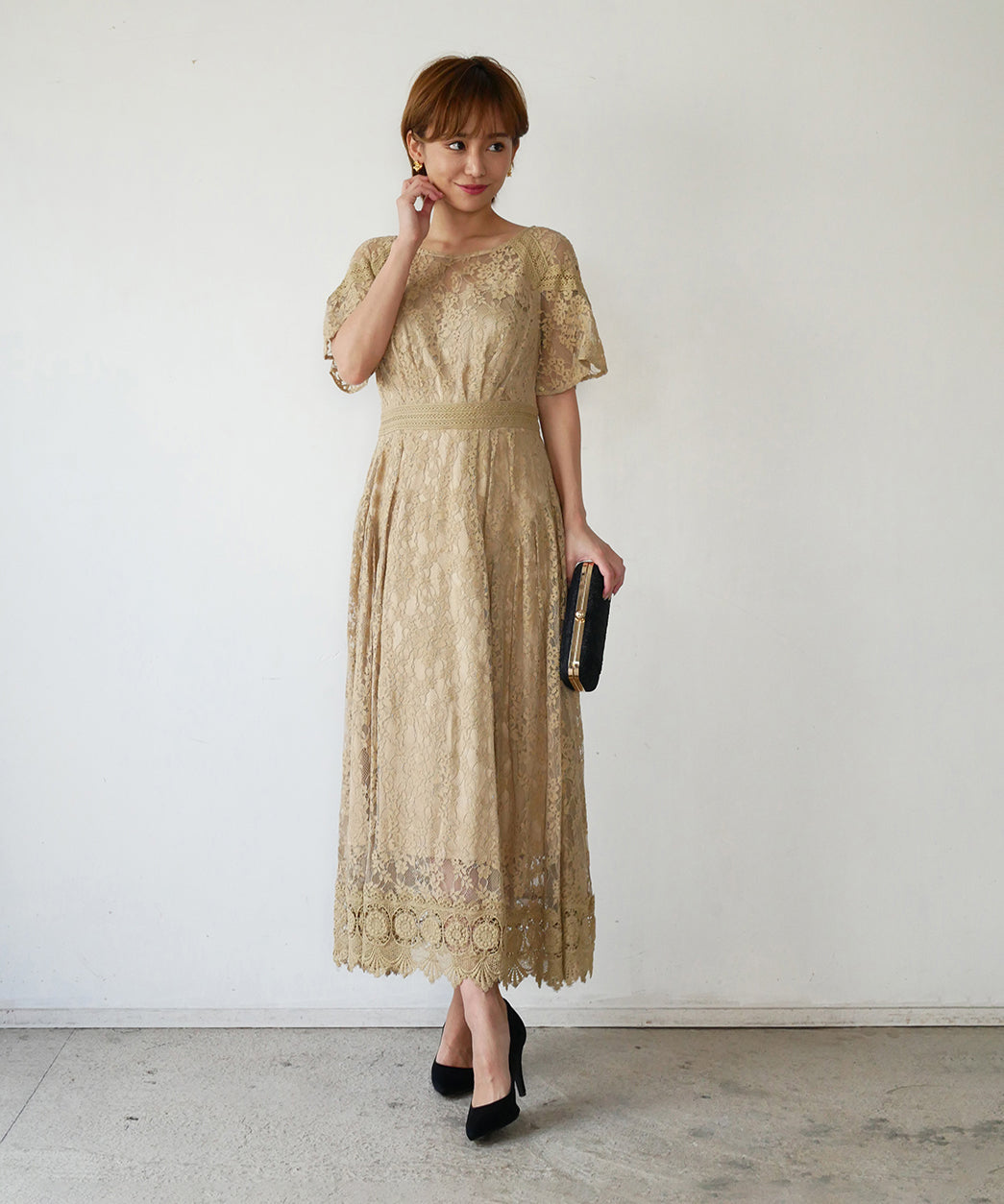 JASMINE LACE DAY DRESS