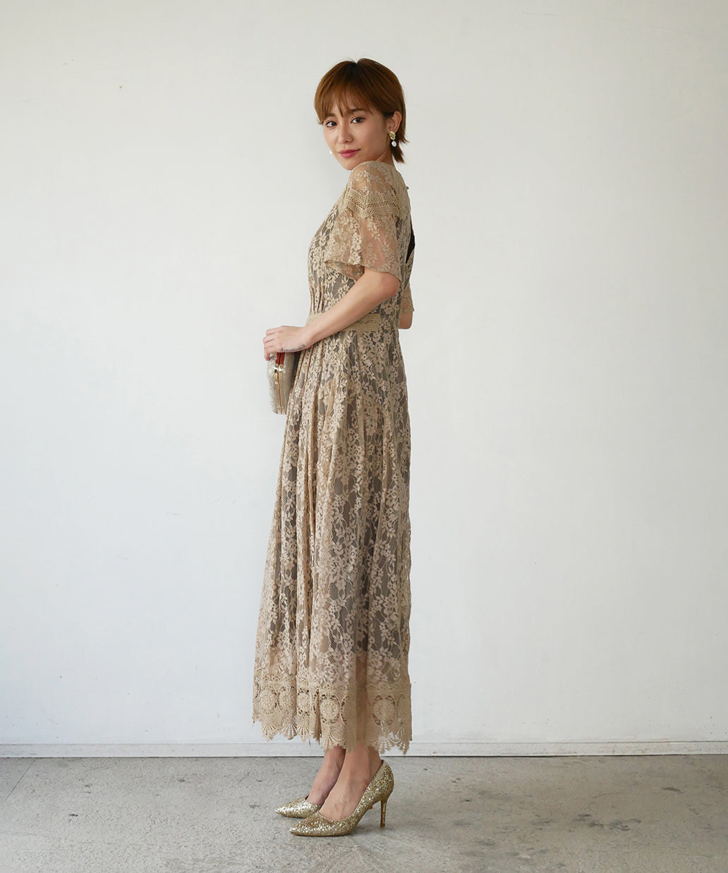 JASMINE LACE DAY DRESS
