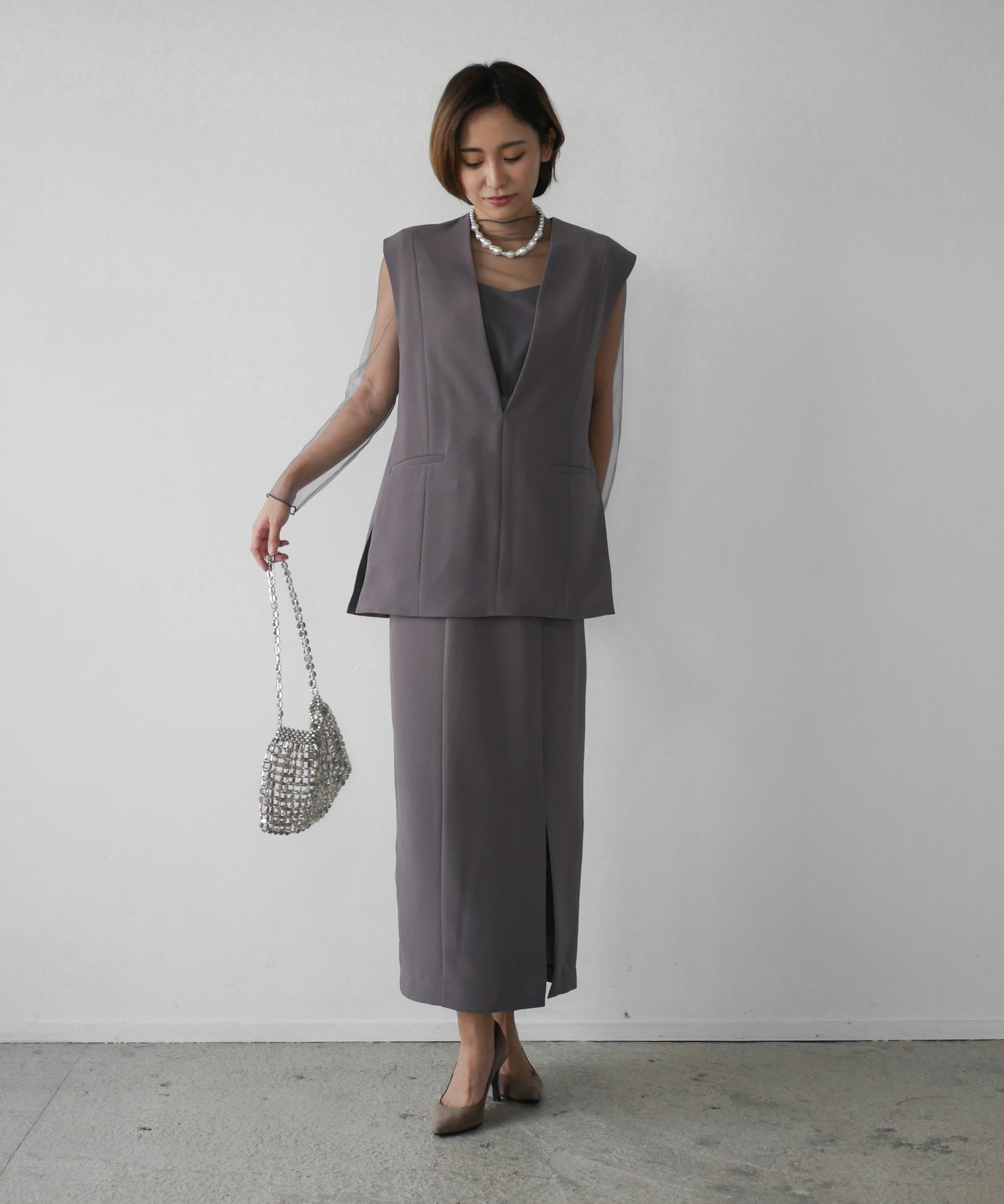 TULE SET UP DRESS