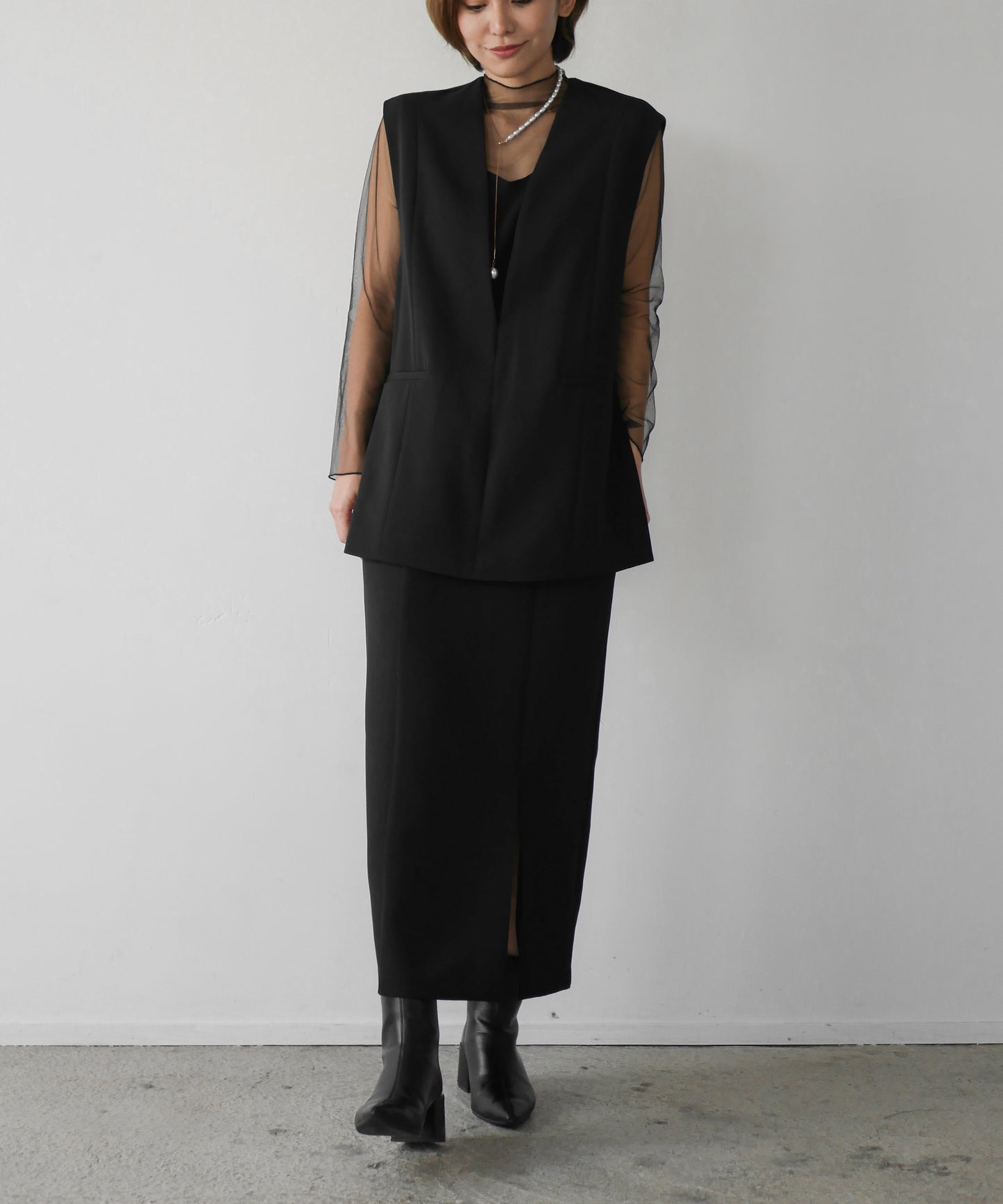TULE SET UP DRESS